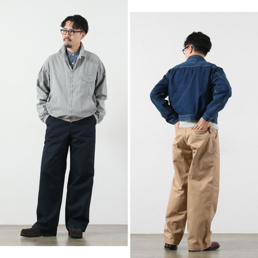 JAPAN BLUE JEANS（ジャパンブルージーンズ） 別注 プレミアムハイカウント ワイドチノパンツ / メンズ パンツ 日本製 | JAPAN BLUE JEANS | 13