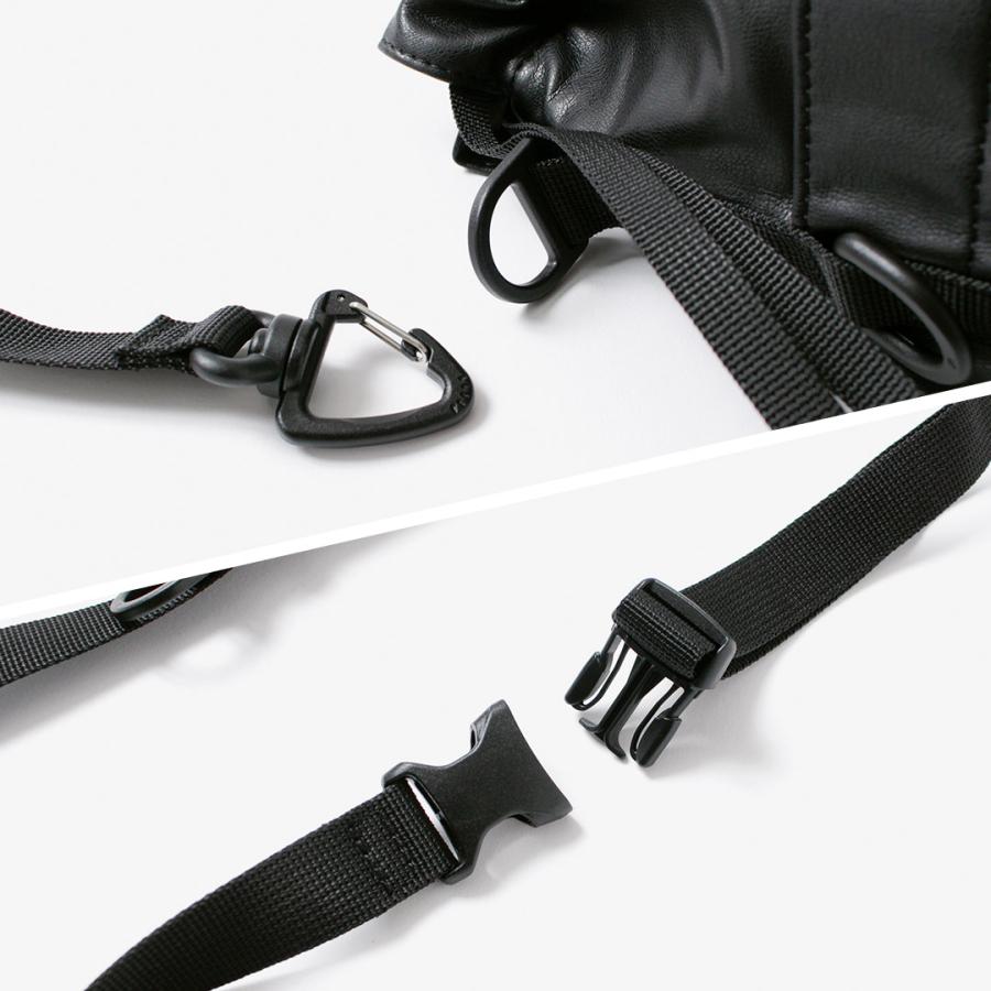 BAICYCLON BY BAGJACK（バイシクロン バイ バッグジャック） BCL-114 ドローストリングバッグ シンセティックレザー / 巾着 | BAICYCLON by Bagjack | 11