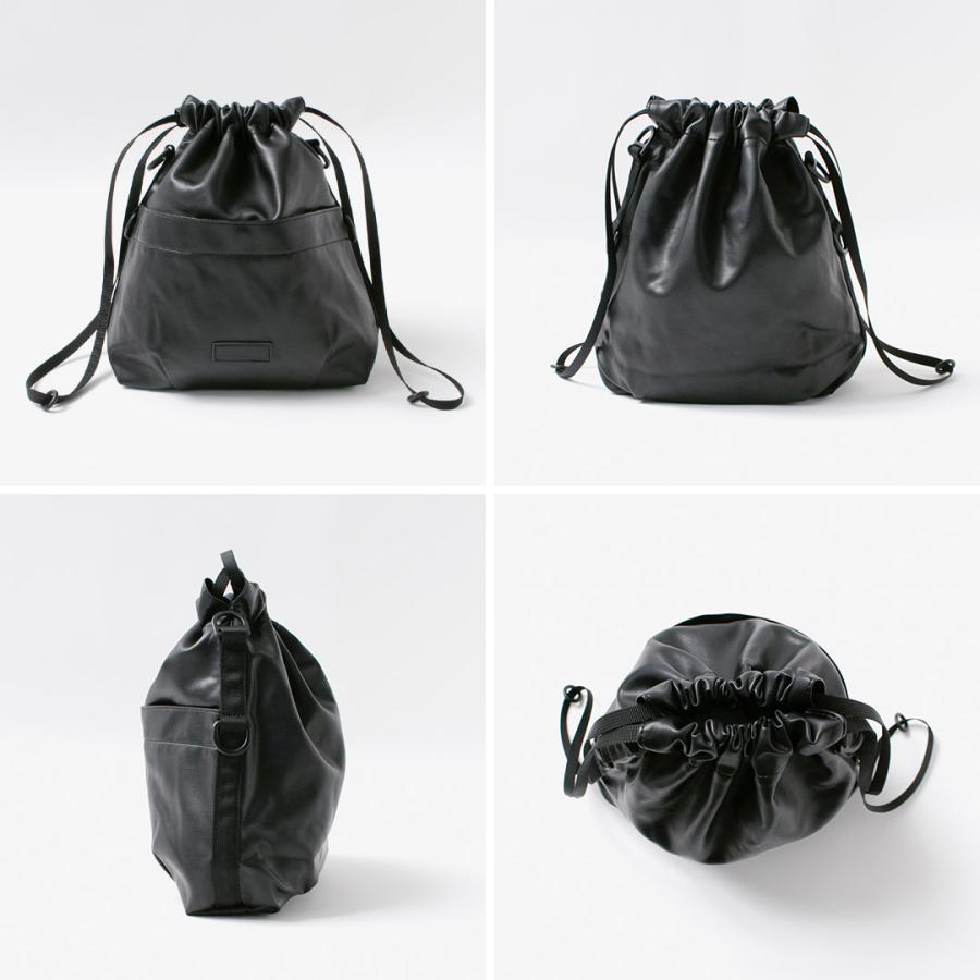 BAICYCLON BY BAGJACK（バイシクロン バイ バッグジャック） BCL-114 ドローストリングバッグ シンセティックレザー / 巾着 | BAICYCLON by Bagjack | 13