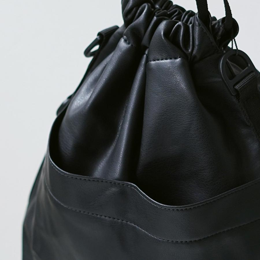 BAICYCLON BY BAGJACK（バイシクロン バイ バッグジャック） BCL-114 ドローストリングバッグ シンセティックレザー / 巾着 | BAICYCLON by Bagjack | 05