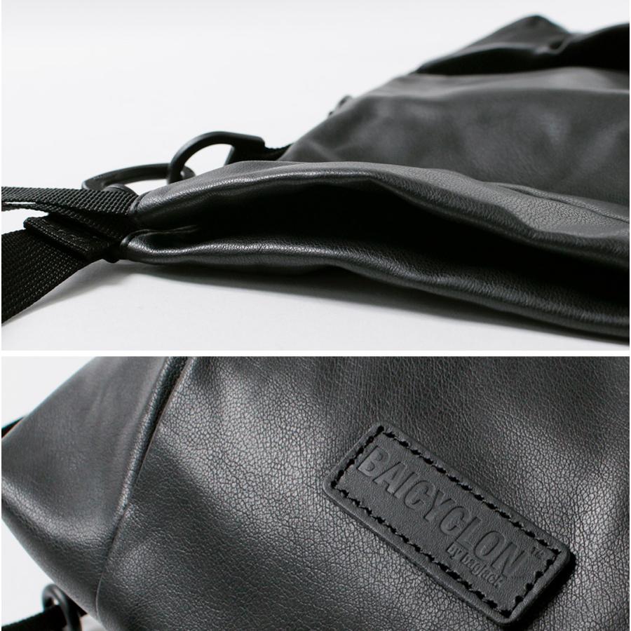 BAICYCLON BY BAGJACK（バイシクロン バイ バッグジャック） BCL-114 ドローストリングバッグ シンセティックレザー / 巾着 | BAICYCLON by Bagjack | 06