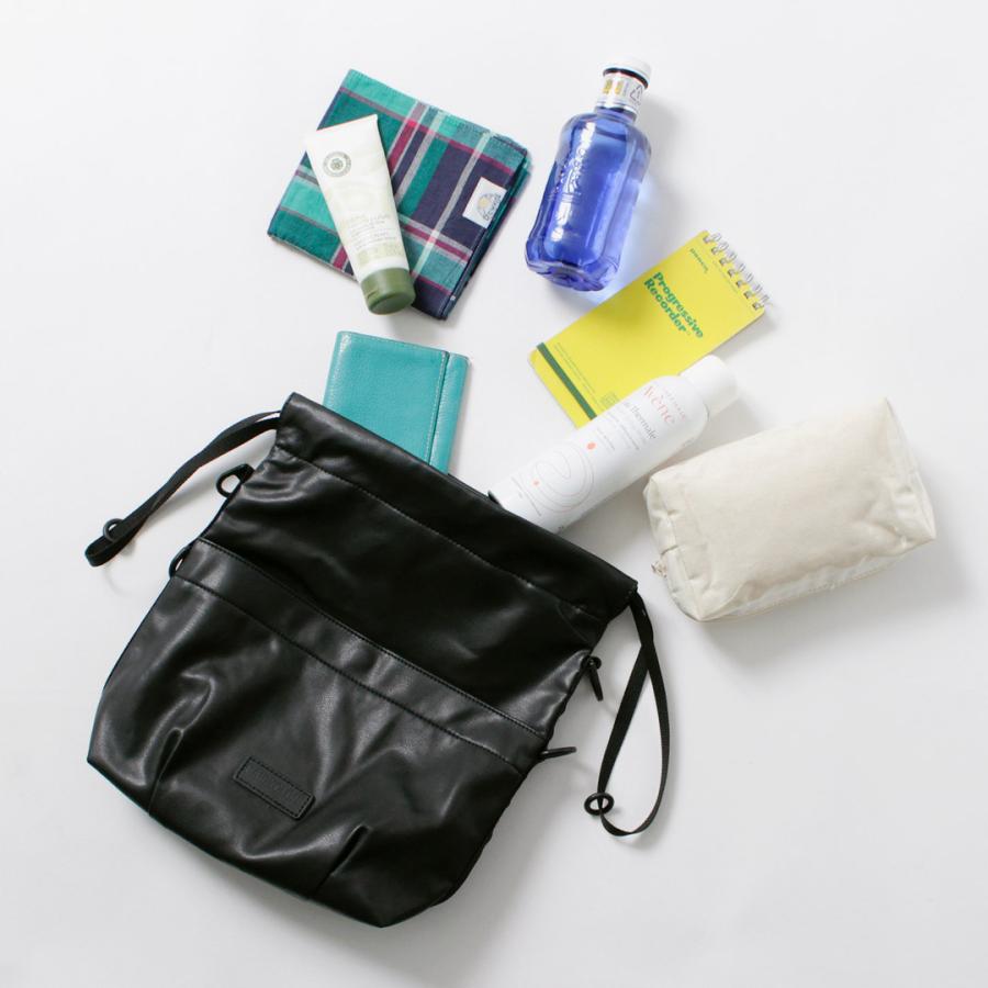 BAICYCLON BY BAGJACK（バイシクロン バイ バッグジャック） BCL-114 ドローストリングバッグ シンセティックレザー / 巾着 | BAICYCLON by Bagjack | 08