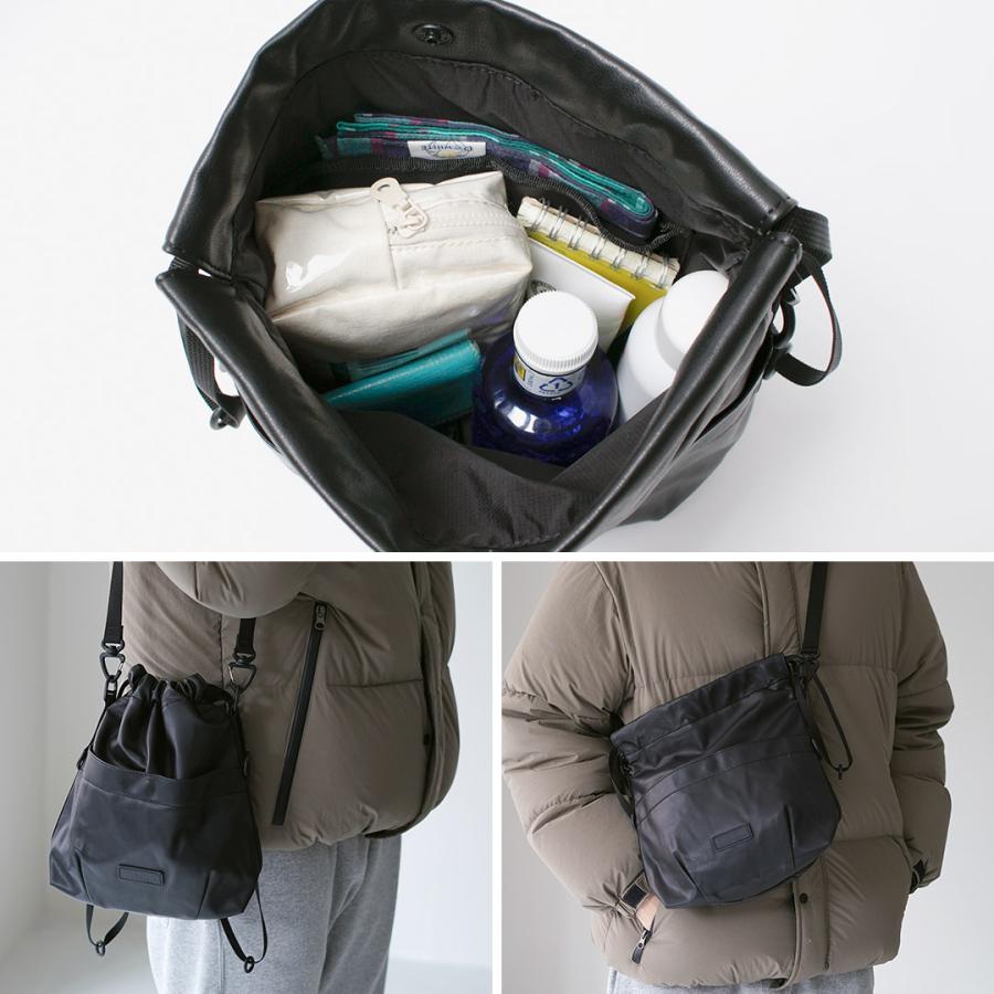 BAICYCLON BY BAGJACK（バイシクロン バイ バッグジャック） BCL-114 ドローストリングバッグ シンセティックレザー / 巾着 | BAICYCLON by Bagjack | 09