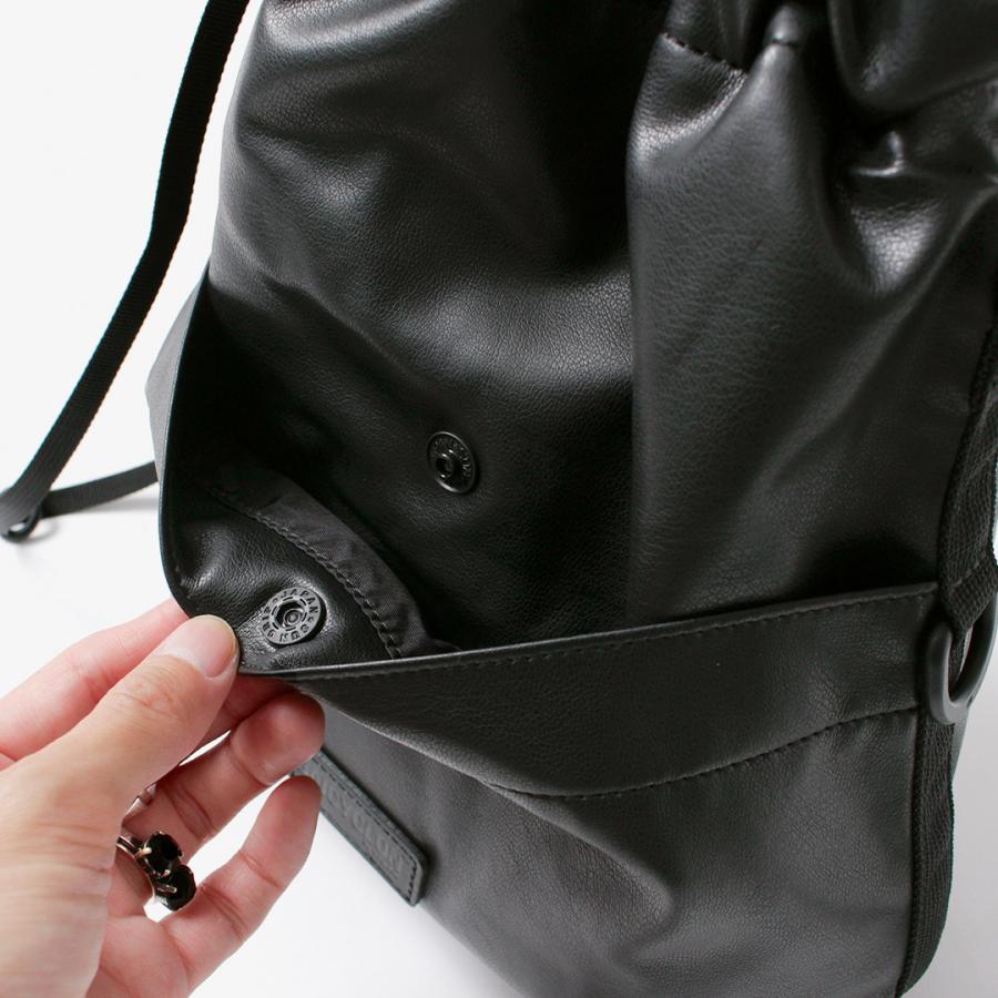 BAICYCLON BY BAGJACK（バイシクロン バイ バッグジャック） BCL-114 ドローストリングバッグ シンセティックレザー / 巾着 | BAICYCLON by Bagjack | 10