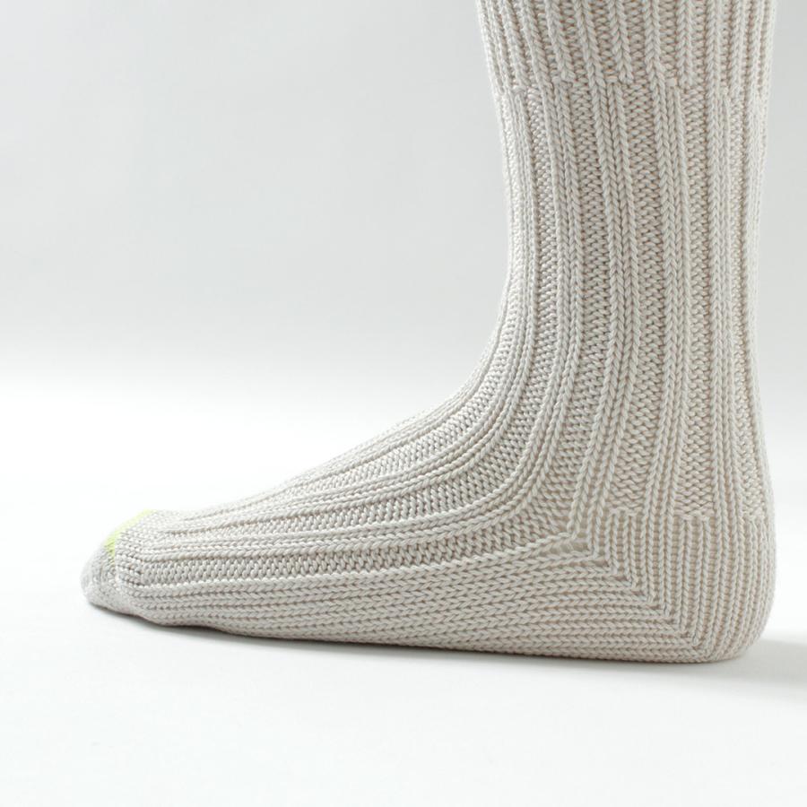 ROTOTO（ロトト） チャンキー リブクルーソックス / メンズ ウィメンズ 靴下 ユニセックス コットン CHUNKY RIBBED CREW SOCKS | ROTOTO | 11