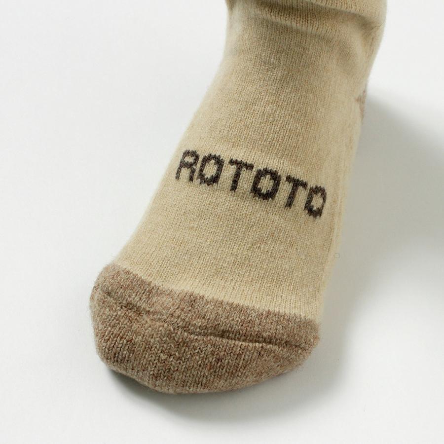 ROTOTO（ロトト） メリノラムウール ハイソックス / 靴下 メンズ ウィメンズ ユニセックス MERINO LAMBS WOOL HIGH SOCKS | ROTOTO | 18