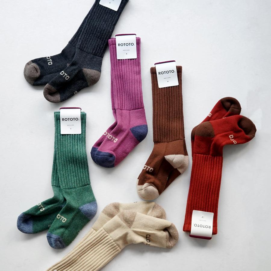 ROTOTO（ロトト） メリノラムウール ハイソックス / 靴下 メンズ ウィメンズ ユニセックス MERINO LAMBS WOOL HIGH SOCKS | ROTOTO | 11