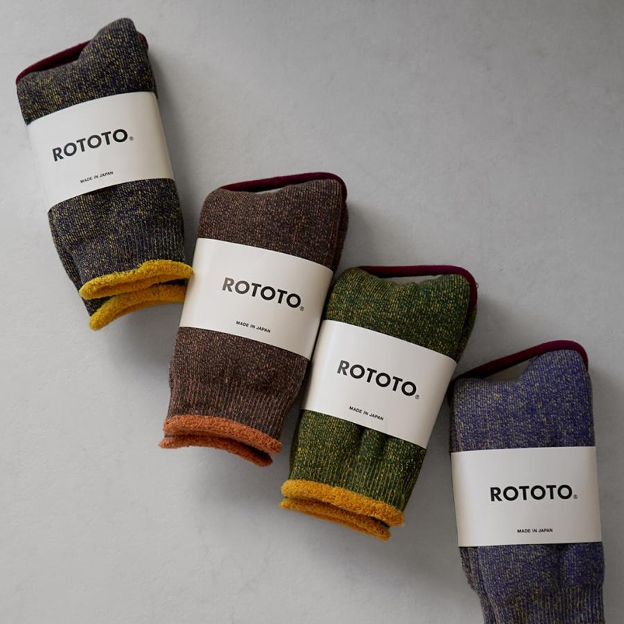ROTOTO（ロトト） リバーシブル パイルソックス / 靴下 メンズ ウィメンズ ユニセックス 肉厚 RIVERSIBLE PILE SOCKS | ROTOTO | 10