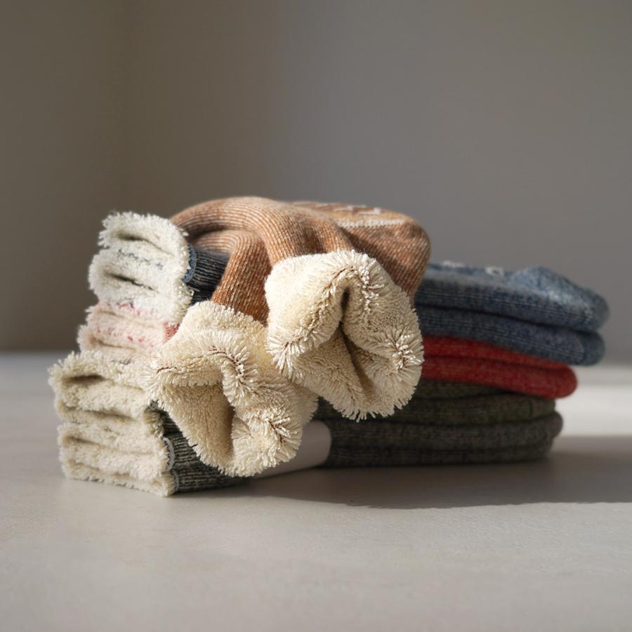 ROTOTO（ロトト） ダブルフェイス ルームソックス シャギーパイル / 靴下 メンズ レディース 冬 滑り止め 暖かい 日本製 | ROTOTO | 11