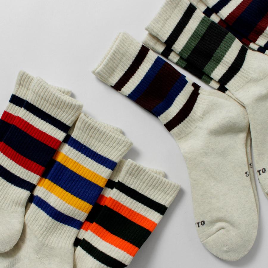 ROTOTO（ロトト） 3パック エブリデイ アスレチック ソックス / 靴下 メンズ レディース 3足セット 日本製 | ROTOTO | 05