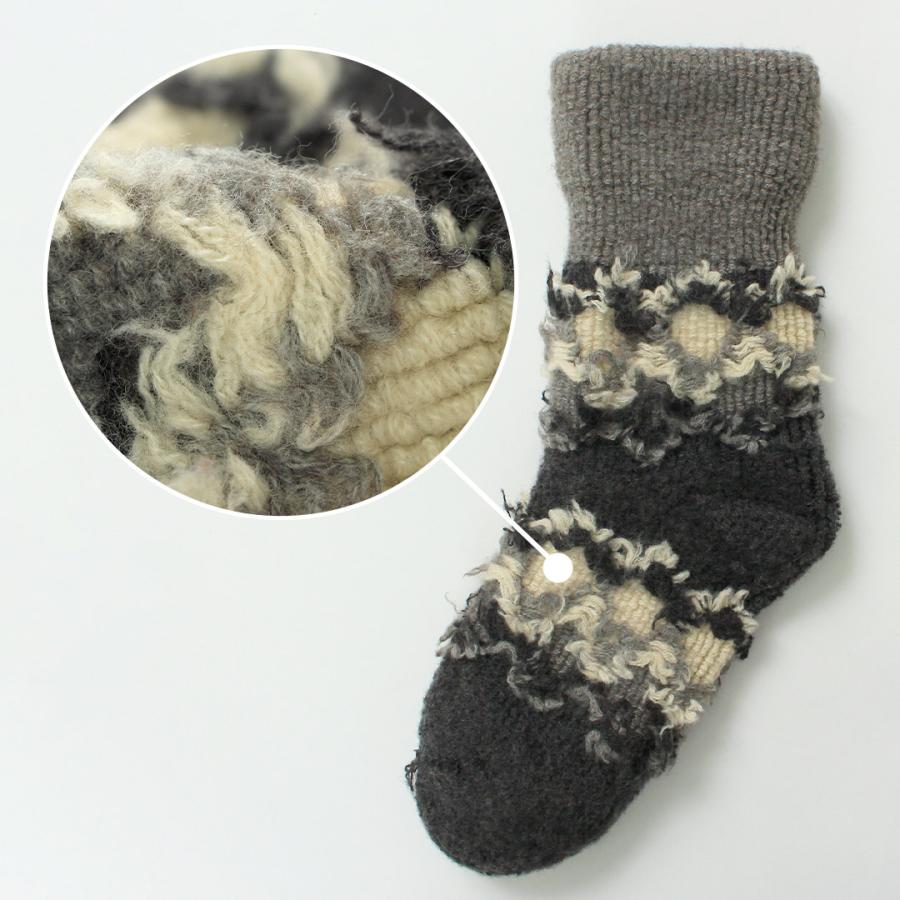 ROTOTO（ロトト） コンフィー ルームソックス ダイアモンド / 靴下 メンズ レディース ユニセックス 柄 プレゼント ギフト | ROTOTO | 09