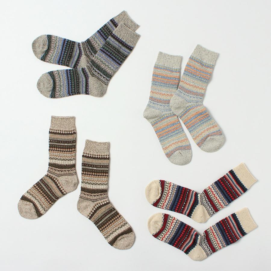 ROTOTO（ロトト） ノルディックパターン ソックス / 靴下 メンズ レディース ユニセックス 柄 プレゼント ギフト 日本製 R1630 | ROTOTO | 06