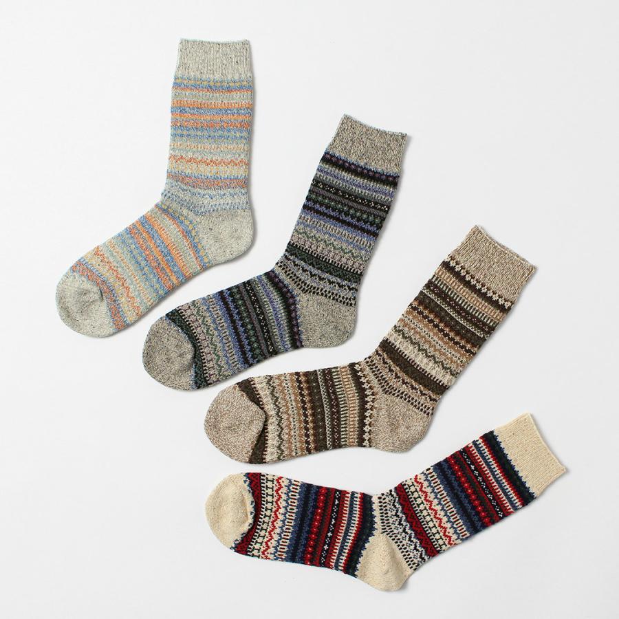 ROTOTO（ロトト） ノルディックパターン ソックス / 靴下 メンズ レディース ユニセックス 柄 プレゼント ギフト 日本製 R1630 | ROTOTO | 12