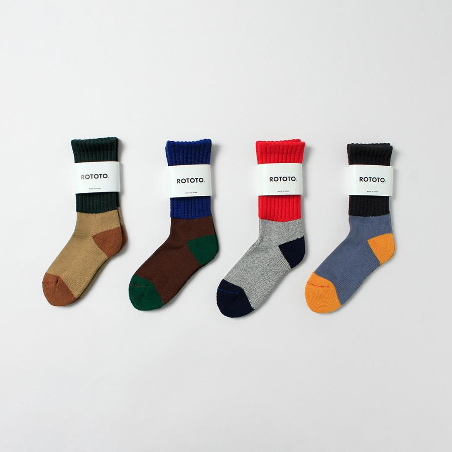ROTOTO（ロトト） マルチ ルーズパイルソックス / 靴下 メンズ ウィメンズ ユニセックス マルチカラー MULTI LOOSE PILE SOCKS | ROTOTO | 13