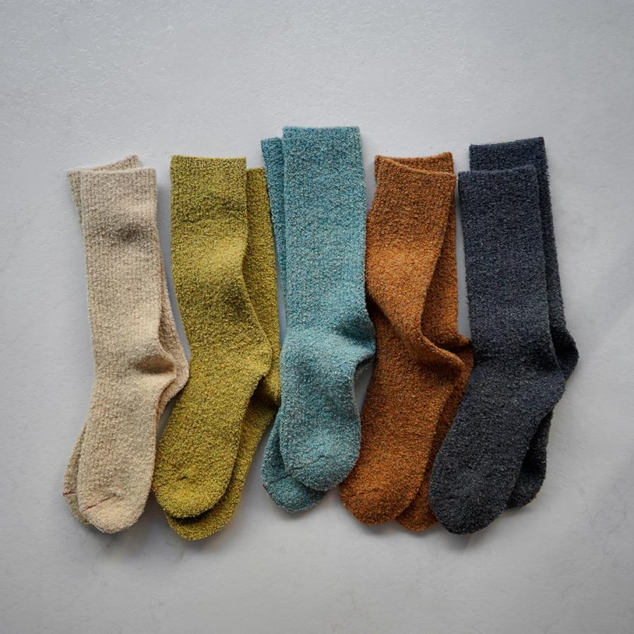 ROTOTO（ロトト） メリノ ブークレ ソックス / 靴下 メンズ ウィメンズ ユニセックス MERINO BOUCLE SOCKS | ROTOTO | 08