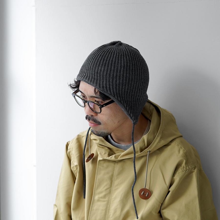 ROTOTO（ロトト） イヤーフラップ ビーニー / ニット帽 帽子 メンズ レディース 綿 日本製 R5115 EAR FLAP BEANIE | ROTOTO | 13