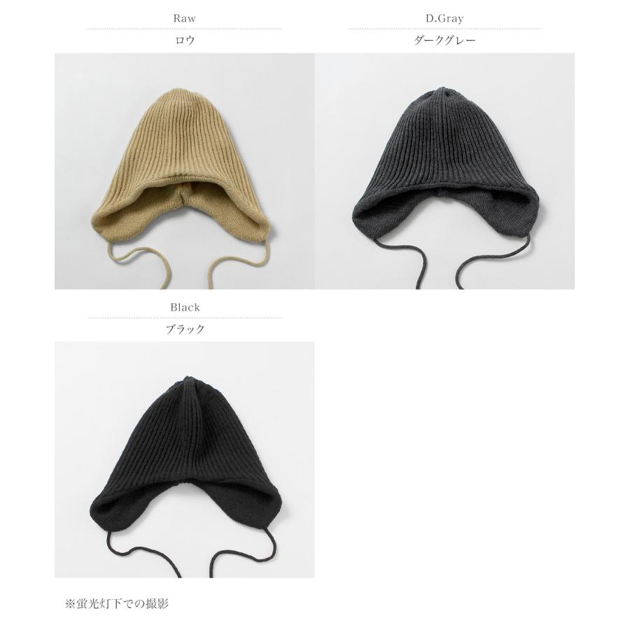 ROTOTO（ロトト） イヤーフラップ ビーニー / ニット帽 帽子 メンズ レディース 綿 日本製 R5115 EAR FLAP BEANIE | ROTOTO | 04