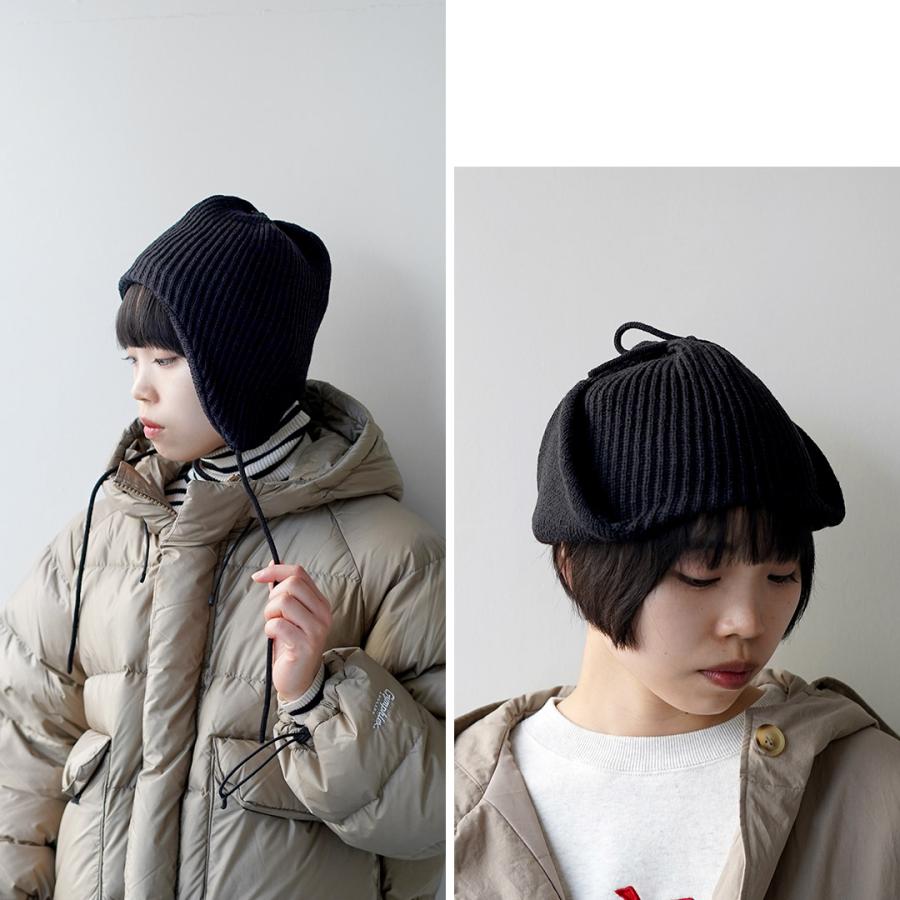ROTOTO（ロトト） イヤーフラップ ビーニー / ニット帽 帽子 メンズ レディース 綿 日本製 R5115 EAR FLAP BEANIE | ROTOTO | 12