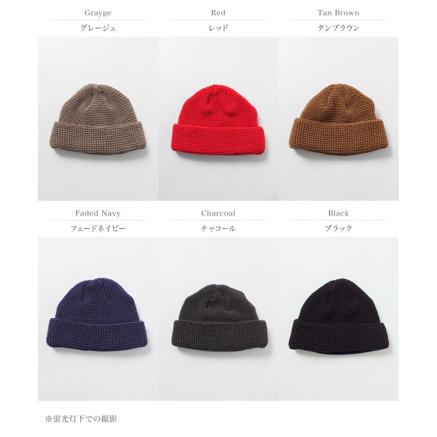 ROTOTO（ロトト） ワッフル ワッチキャップ / ニット帽 帽子 メンズ レディース 日本製 R5141 WAFFLE WATCH CAP | ROTOTO | 07