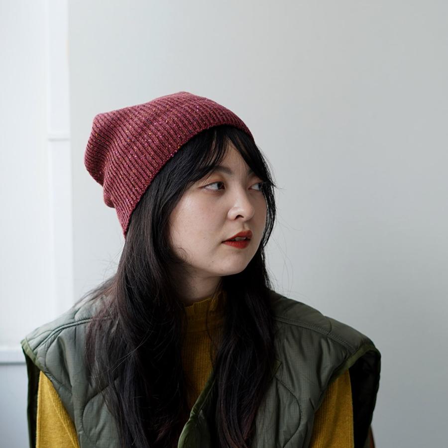 ROTOTO（ロトト） ネップウール シームレスビーニー / ニット帽 帽子 メンズ レディース 綿 日本製 R5142 | ROTOTO | 16