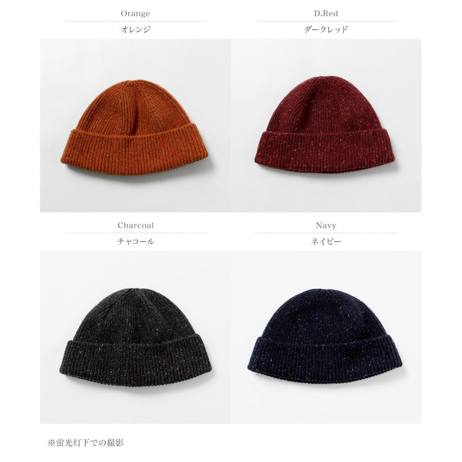 ROTOTO（ロトト） ネップウール シームレスビーニー / ニット帽 帽子 メンズ レディース 綿 日本製 R5142 | ROTOTO | 05