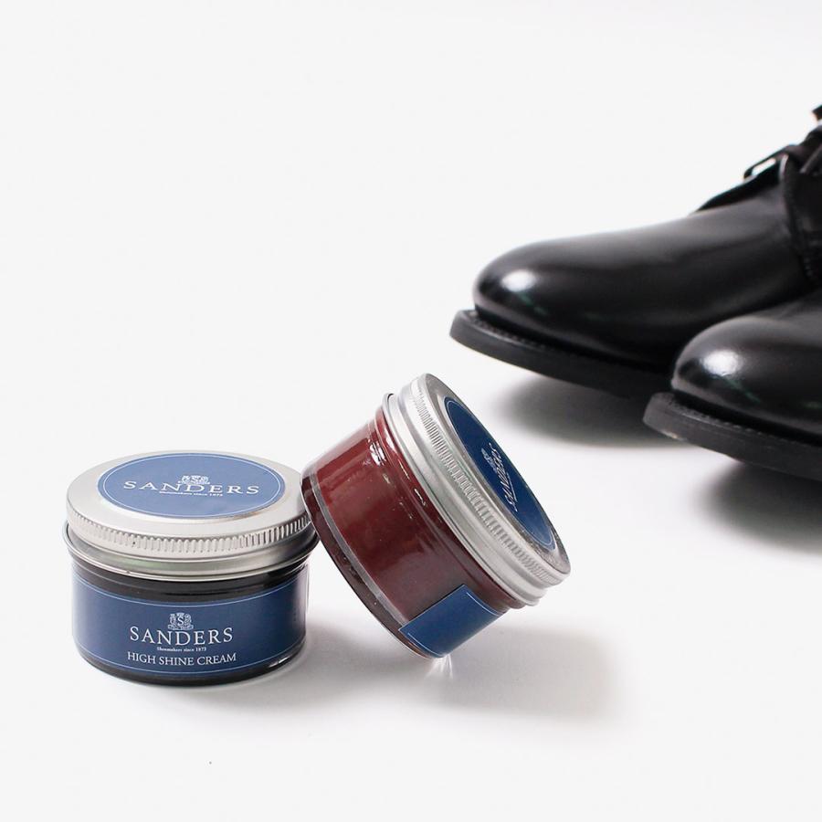 SANDERS（サンダース） ハイシャインクリーム / 靴クリーム 乳化性 シューケア 黒 茶色 | SANDERS | 09