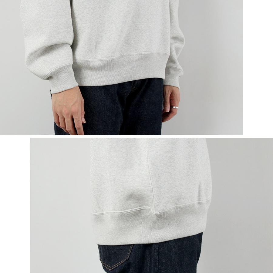 GYMPHLEX（ジムフレックス） スイングスリーブ クルーネック プルオーバースウェット / メンズ 長袖 裏起毛 | GYMPHLEX | 16