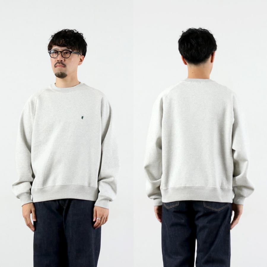 GYMPHLEX（ジムフレックス） スイングスリーブ クルーネック プルオーバースウェット / メンズ 長袖 裏起毛 | GYMPHLEX | 17