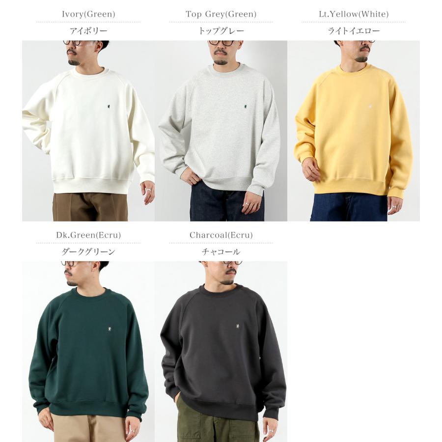 GYMPHLEX（ジムフレックス） スイングスリーブ クルーネック プルオーバースウェット / メンズ 長袖 裏起毛 | GYMPHLEX | 06