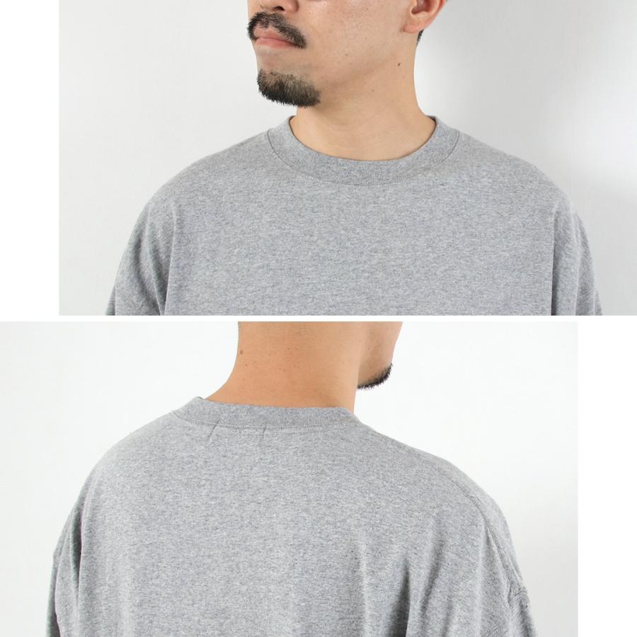 GYMPHLEX（ジムフレックス） ハイガーゼコットン ロングスリーブTシャツ / メンズ 長袖 ロンT 綿 刺繍 | GYMPHLEX | 11