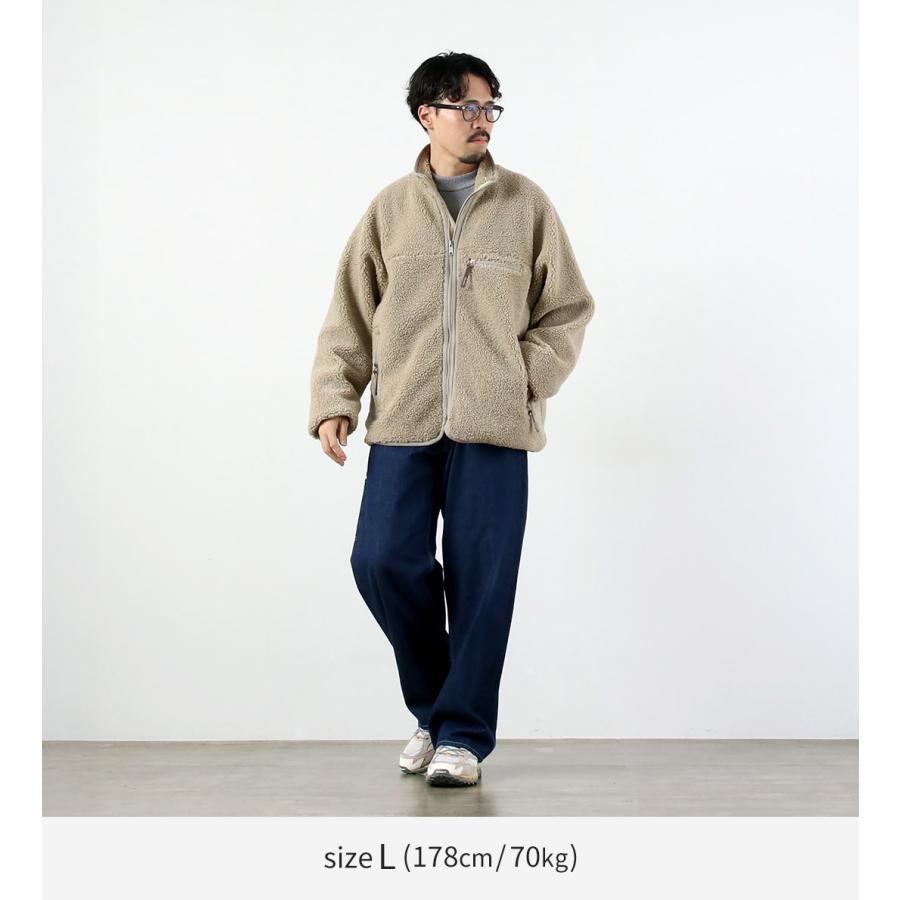 GYMPHLEX（ジムフレックス） コージー ライトボア ブルゾン / メンズ フリース | GYMPHLEX | 05