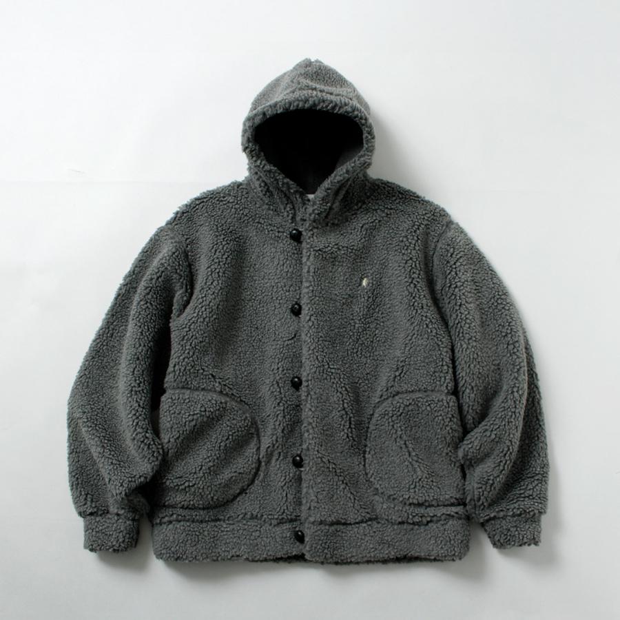 GYMPHLEX（ジムフレックス） ボア フードジャケット / メンズ フリース #GY-A0727 BOA_BOA HOODED JACKET | GYMPHLEX | 06