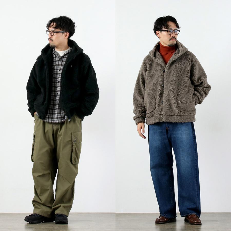 GYMPHLEX（ジムフレックス） ボア フードジャケット / メンズ フリース #GY-A0727 BOA_BOA HOODED JACKET | GYMPHLEX | 08