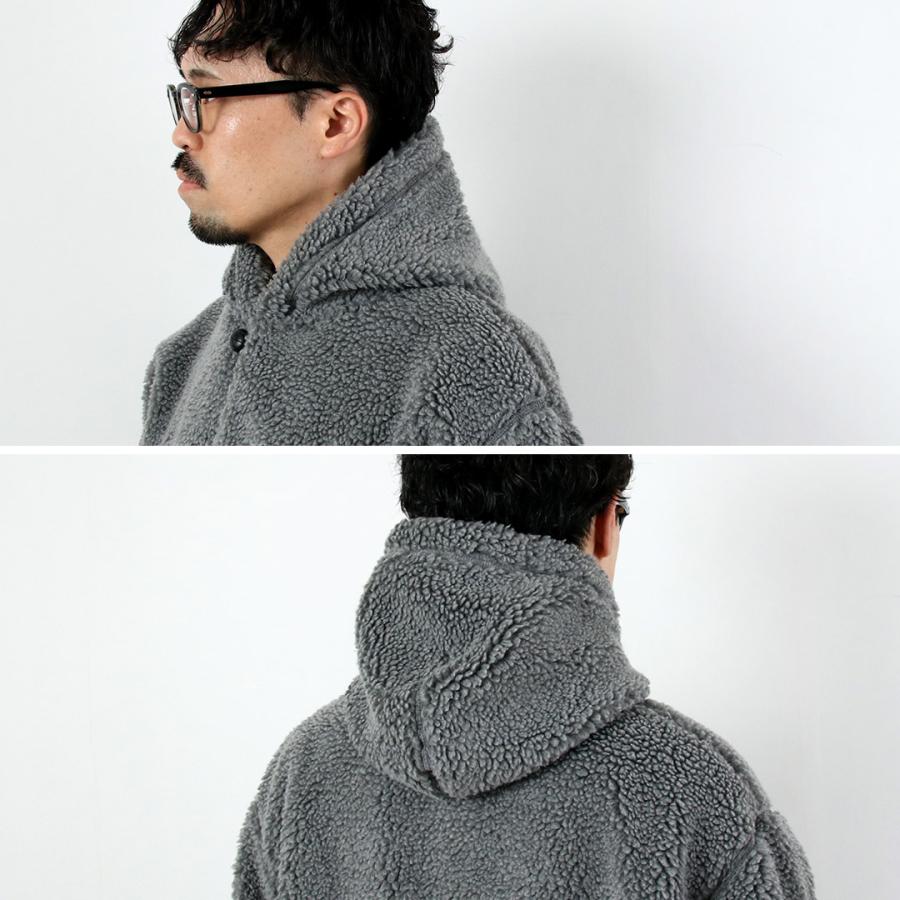 GYMPHLEX（ジムフレックス） ボア フードジャケット / メンズ フリース #GY-A0727 BOA_BOA HOODED JACKET | GYMPHLEX | 12