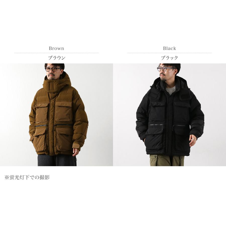 WHITE MOUNTAINEERING（ホワイトマウンテニアリング） タイオンコラボ リップストップ ダウンジャケット / TAION メンズ 850FP 撥水 | WHITE MOUNTAINEERING | 03