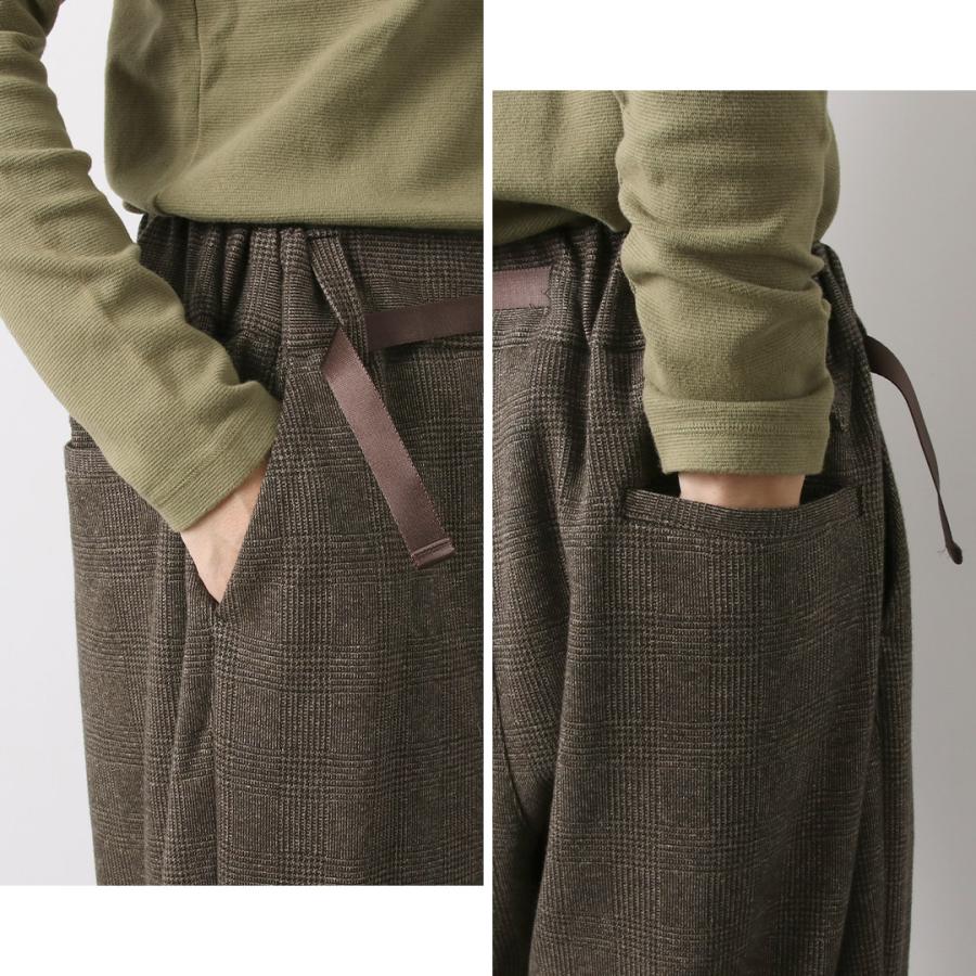 ✨極美品✨芽風 イージーパンツ サルエルパンツ センソユニコ チェック ✨極美品✨芽風 イージーパンツ サルエルパンツ センソユニコ チェック