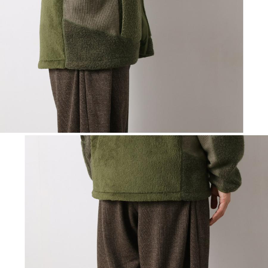 WHITE MOUNTAINEERING（ホワイトマウンテニアリング） パッチワークブルゾン / メンズ フリース ボア PATCHWORK BLOUSON | WHITE MOUNTAINEERING | 15