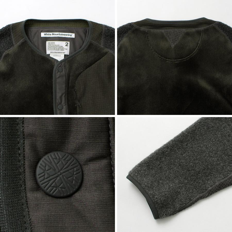 WHITE MOUNTAINEERING（ホワイトマウンテニアリング） パッチワークブルゾン / メンズ フリース ボア PATCHWORK BLOUSON | WHITE MOUNTAINEERING | 18