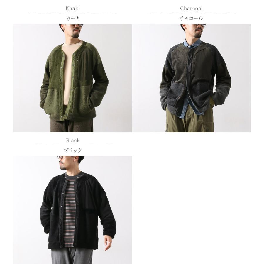 WHITE MOUNTAINEERING（ホワイトマウンテニアリング） パッチワークブルゾン / メンズ フリース ボア PATCHWORK BLOUSON | WHITE MOUNTAINEERING | 04
