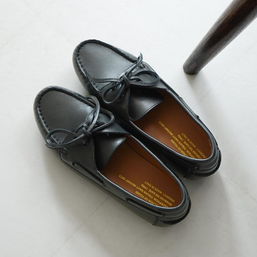 REPRODUCTION OF FOUND（リプロダクション オブ ファウンド） イタリアンネイビー ミリタリー デッキシューズ / メンズ 靴 革靴 | REPRODUCTION OF FOUND | 12