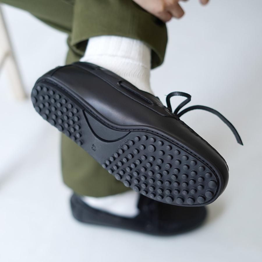 美品　リプロダクション オブ ファウンド　レザー　デッキシューズ　ラバーソール REPRODUCTION OF FOUND（リプロダクション オブ ファウンド