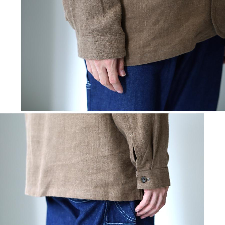 KEMA DESIGNS（ケマデザインズ） ジャーマン ワークテーラードジャケット / メンズ リネン シングル 羽織 | kema designs | 11