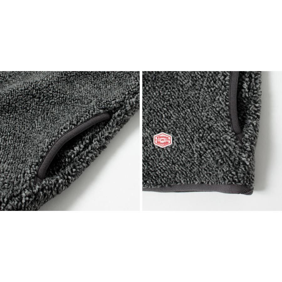 VINCENT ET MIREILLE（ヴァンソン エ ミレイユ） ボアベスト プレイド M / メンズ フリース 保温 Boa Vest Plaid | VINCENT ET MIREILLE | 20