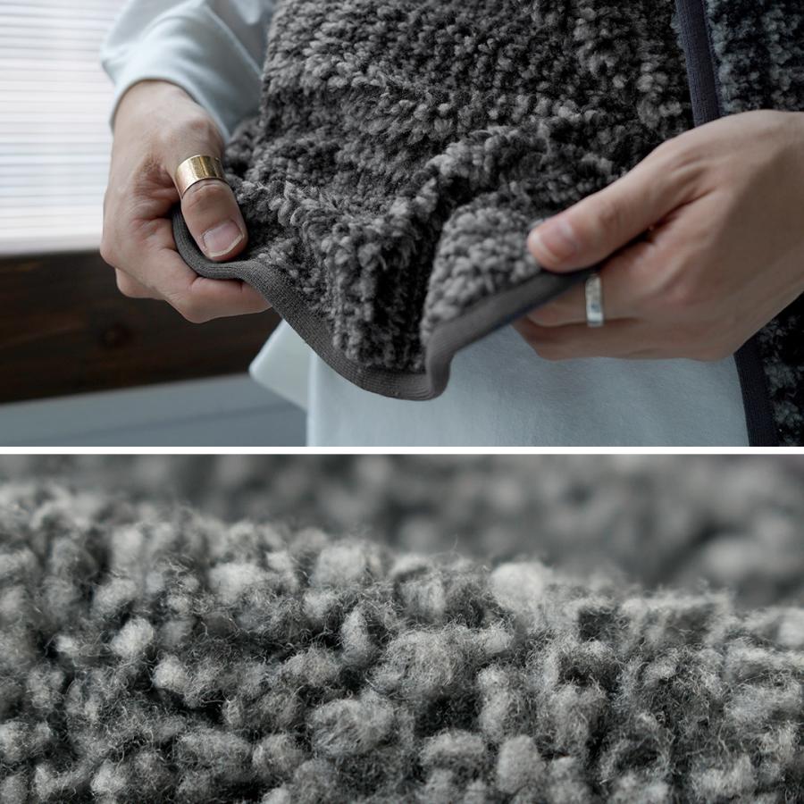 VINCENT ET MIREILLE（ヴァンソン エ ミレイユ） ボアベスト プレイド M / メンズ フリース 保温 Boa Vest Plaid | VINCENT ET MIREILLE | 10