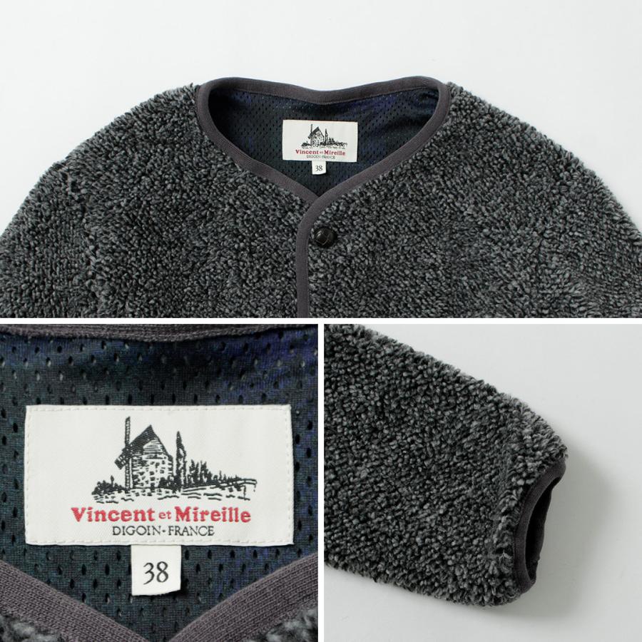 VINCENT ET MIREILLE（ヴァンソン エ ミレイユ） ボアカーディガン プレイド M / メンズ アウター Boa Cardigan Plaid | VINCENT ET MIREILLE | 15