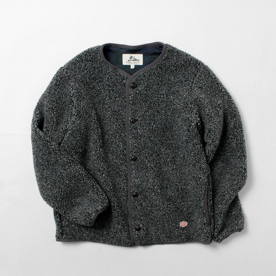 VINCENT ET MIREILLE（ヴァンソン エ ミレイユ） ボアカーディガン プレイド M / メンズ アウター Boa Cardigan Plaid | VINCENT ET MIREILLE | 04