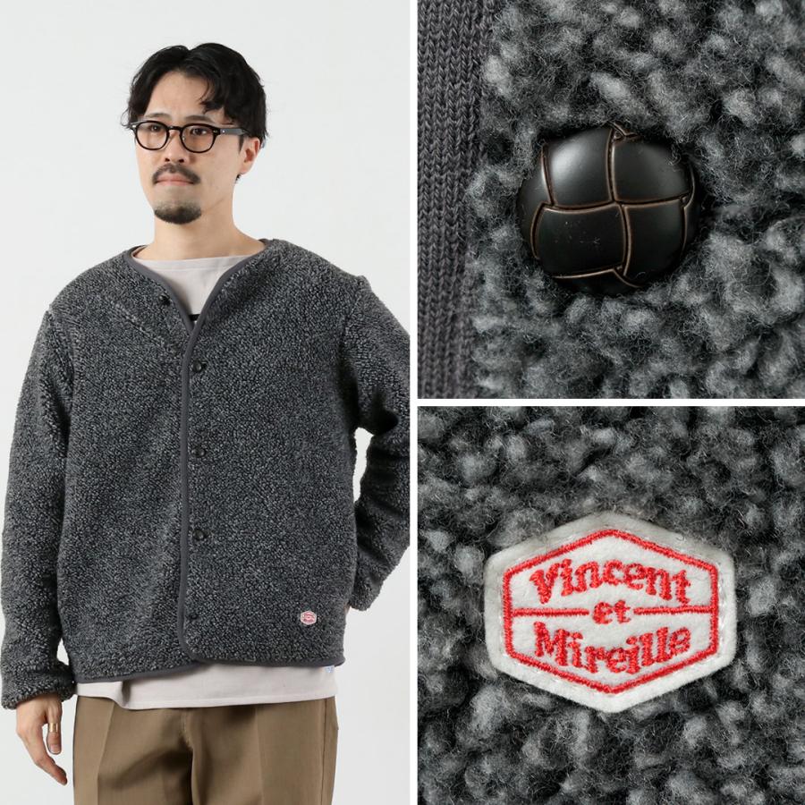 VINCENT ET MIREILLE（ヴァンソン エ ミレイユ） ボアカーディガン プレイド M / メンズ アウター Boa Cardigan Plaid | VINCENT ET MIREILLE | 11