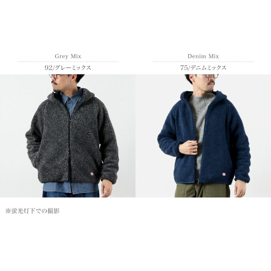 VINCENT ET MIREILLE（ヴァンソン エ ミレイユ） ボア フーディー プレイド M / メンズ アウター Boa Hoodei Plaid | VINCENT ET MIREILLE | 03