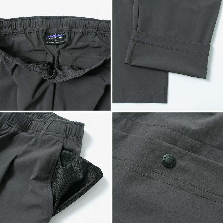 THOUSAND MILE（サウザンドマイル） ジップブルゾン＆Tシャツ＆パンツ セット / イージーパンツ ウエストゴム 半袖 メンズ | THOUSAND MILE | 18