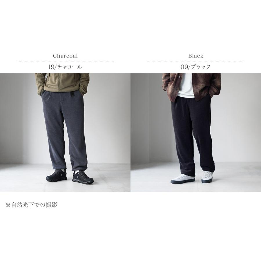 THOUSAND MILE（サウザンド マイル） ニットフリース ベルトパンツ / メンズ イージーパンツ 裏起毛 暖パン 冬 | THOUSAND MILE | 03